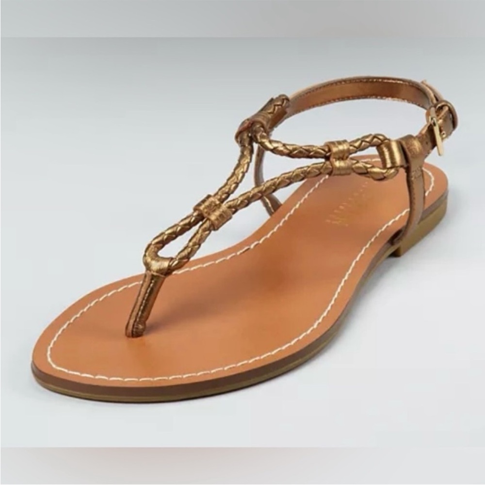 Ralph Lauren braided thong sandals